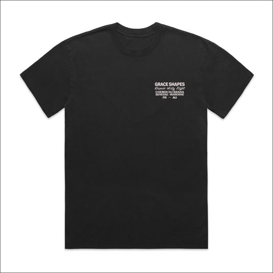 Address Tee - Faded Coal