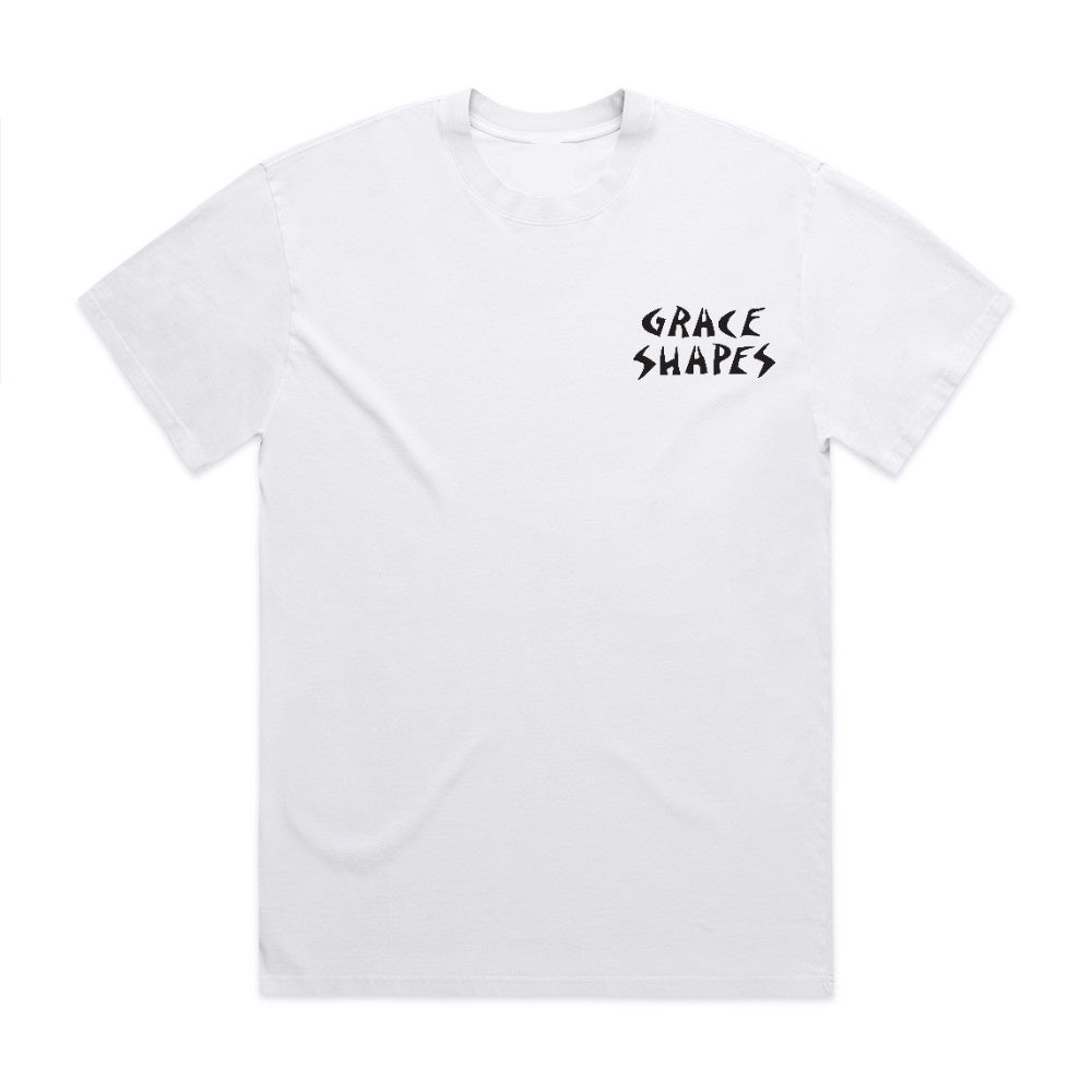 Silver Fox Tee - Faded White